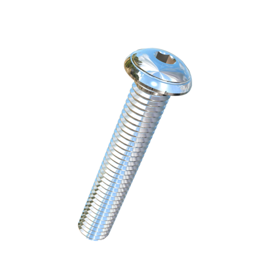 Titanium 7/16-14 X 2-1/2 UNC Button Head Socket Drive  Allied Titanium Machine Screw
